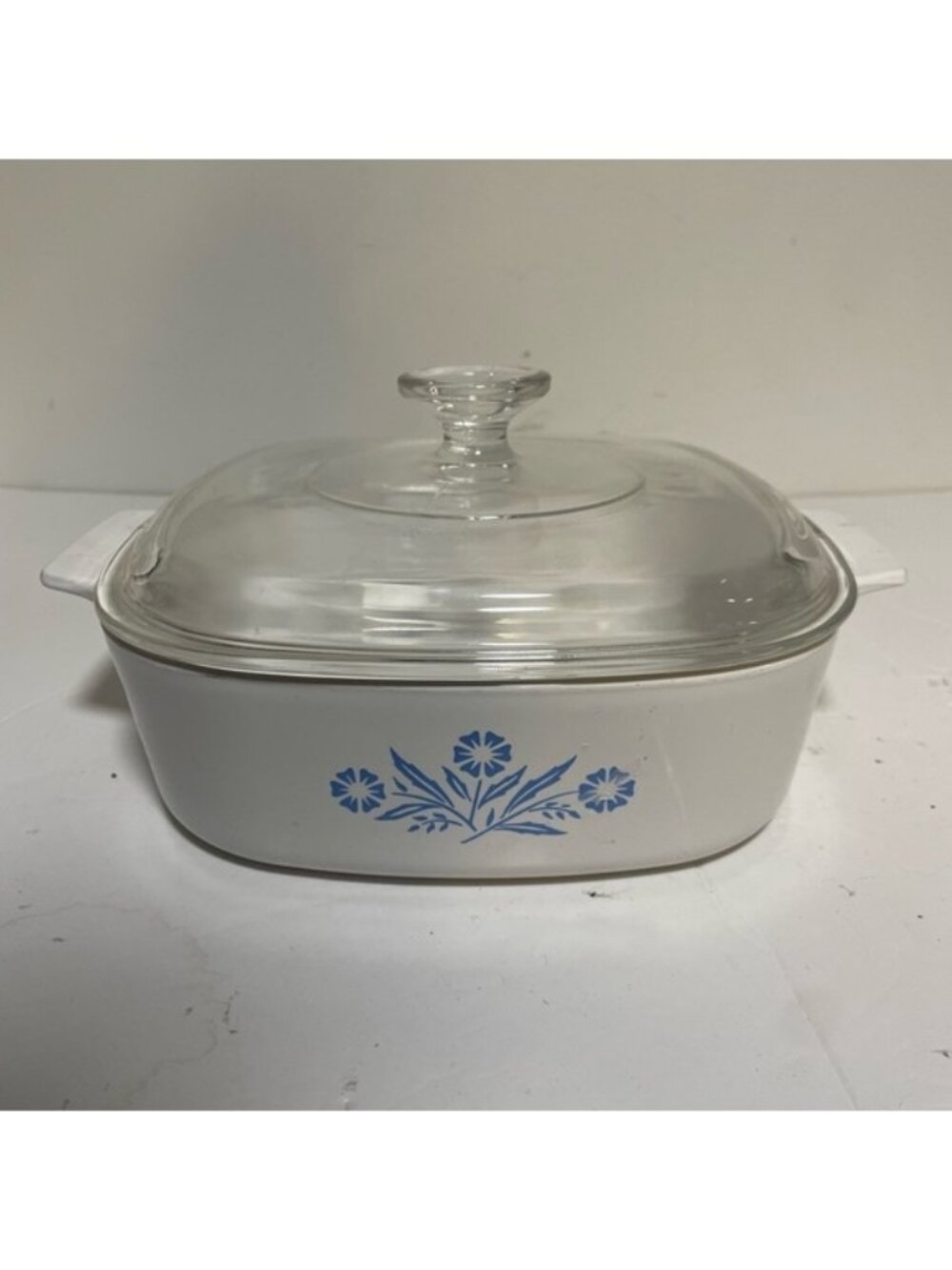 Vintage Corning Ware Blue Cornflower Casserole Dish with Lid – 2L